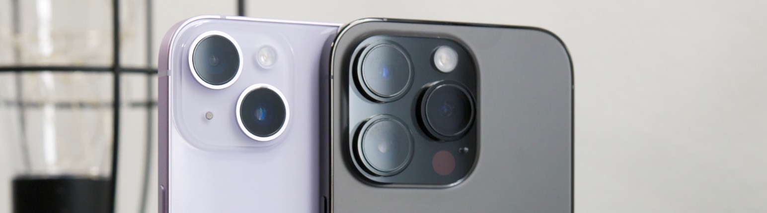 Камеры iPhone 14 Pro vs iPhone 14